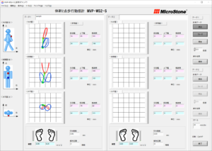 体幹2点歩行動揺計「THE WALKING」 MVP-WS2-S