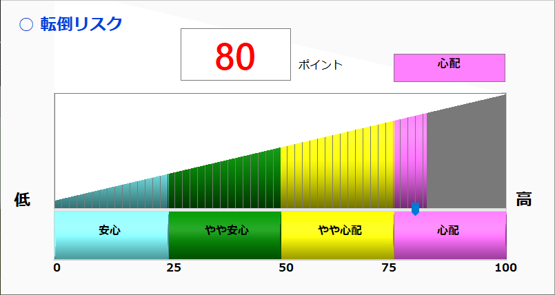 WS2-FR-転倒リスクポイント表示画面